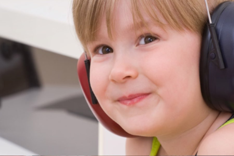Children's hearing testing