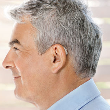 Hearing devices are placed inside the ear