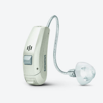 Hearing aids are placed inside the ear